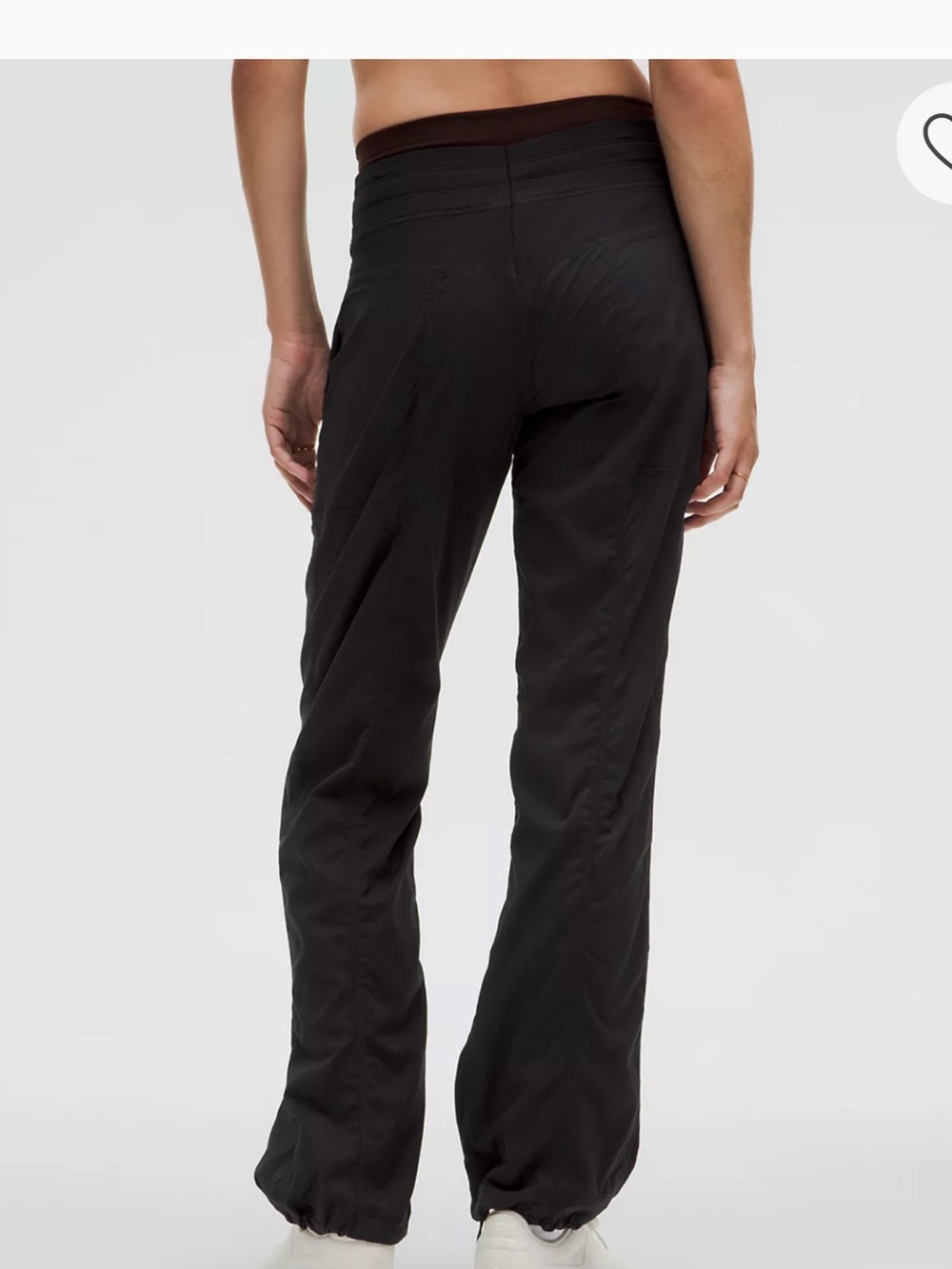 Lululemon Black Dance Studio Mid Rise Pull On Pants. Size 12. Short. NWT - Picture 2 of 14